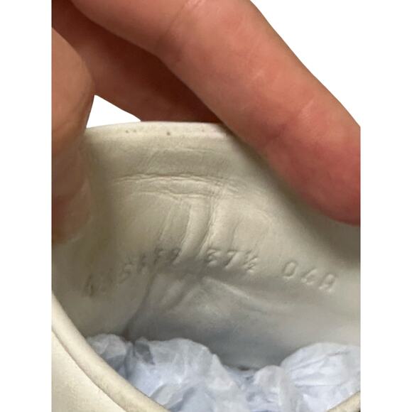 Gucci Ace Web Heart Leather Sneakers White Red Green Size 37.5 / US 7.5 - Picture 10 of 14